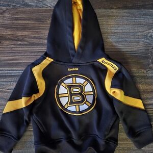 Reebok Kids' Boston Bruins Black & Gold Hoodie
